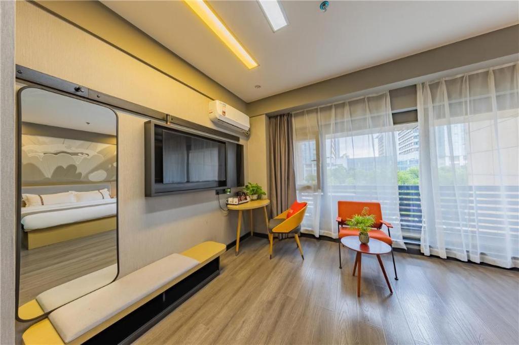 Thank Inn Hotel Hubei Wuhan Caidian Zhong Fa Xincheng Tongji Exterior foto