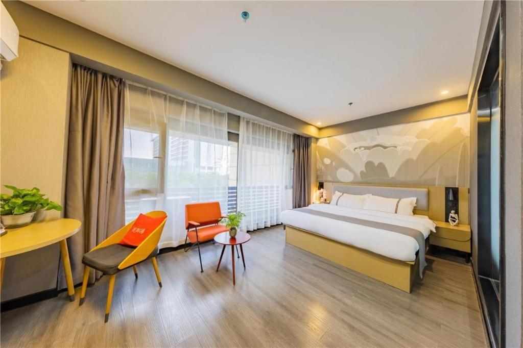 Thank Inn Hotel Hubei Wuhan Caidian Zhong Fa Xincheng Tongji Exterior foto