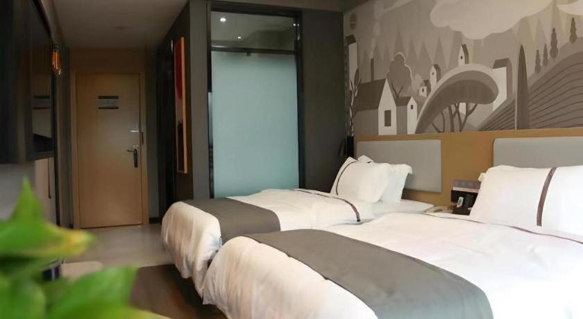 Thank Inn Hotel Hubei Wuhan Caidian Zhong Fa Xincheng Tongji Exterior foto