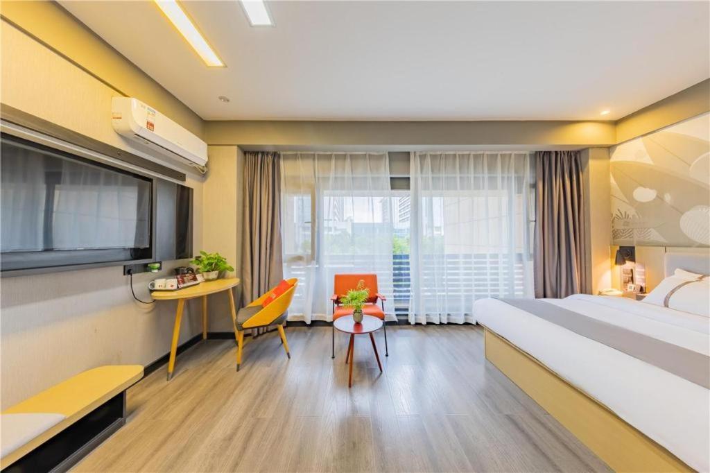 Thank Inn Hotel Hubei Wuhan Caidian Zhong Fa Xincheng Tongji Exterior foto