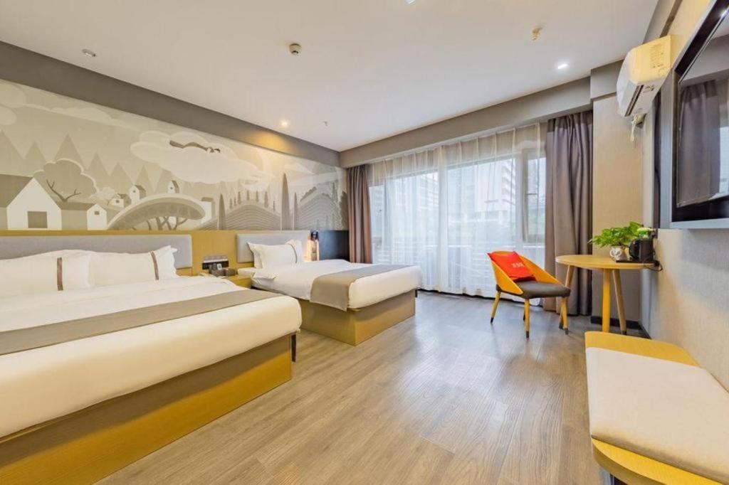 Thank Inn Hotel Hubei Wuhan Caidian Zhong Fa Xincheng Tongji Exterior foto