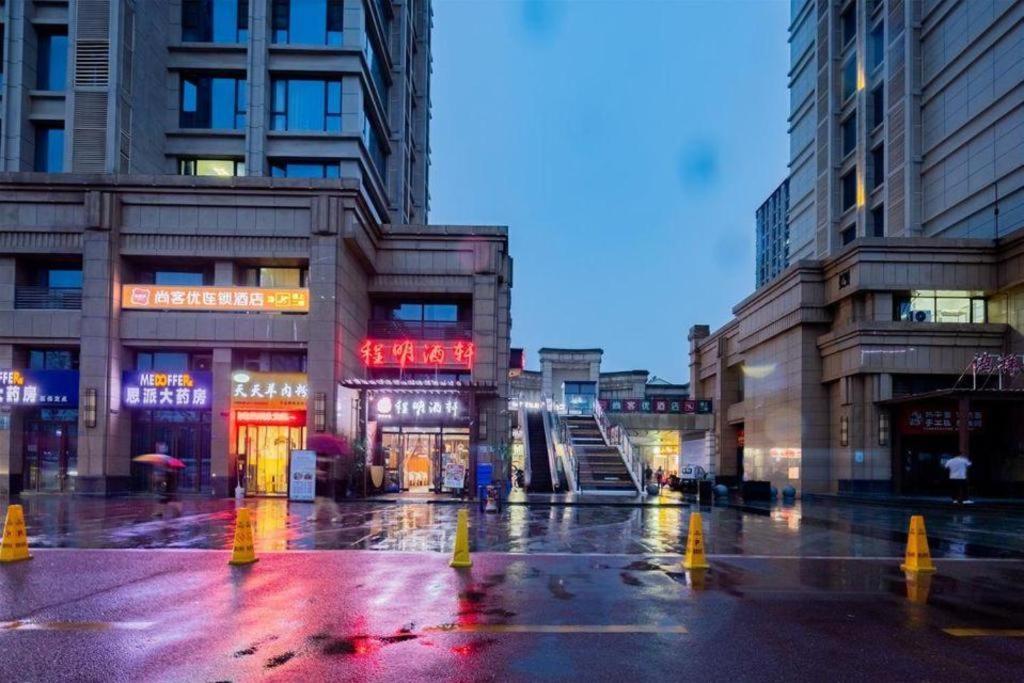 Thank Inn Hotel Hubei Wuhan Caidian Zhong Fa Xincheng Tongji Exterior foto
